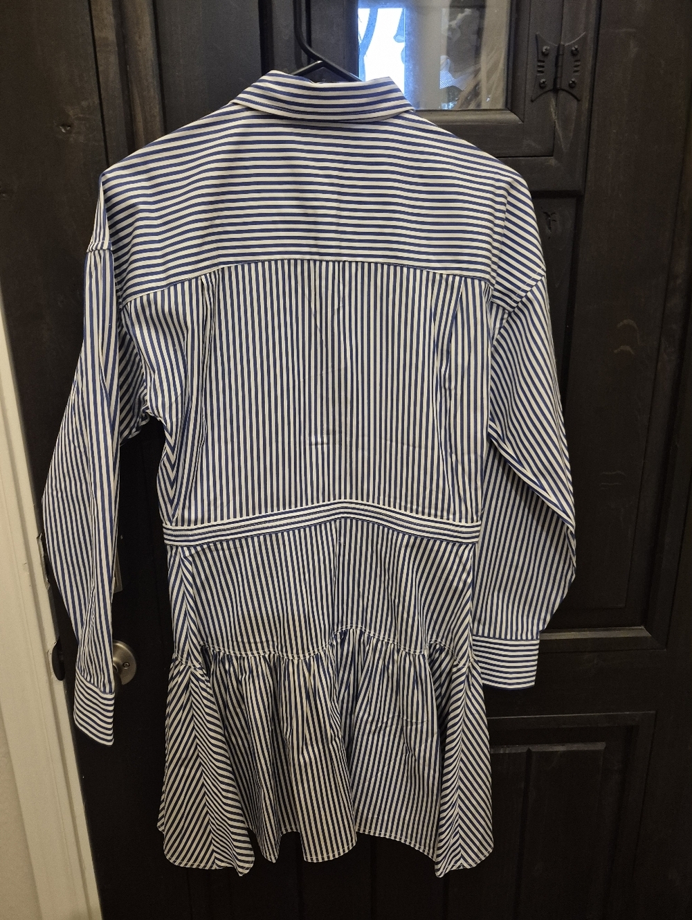 Polo Ralph Lauren Striped Cotton Poplin Paneled Shirtdress - Picture 4 of 5